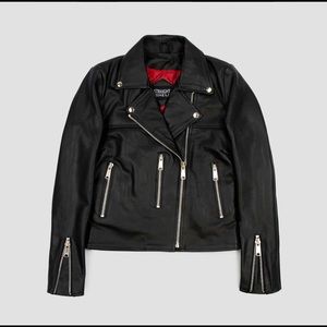 STRAIGHT TO HELL BRISTOL LEATHER JACKET NWT